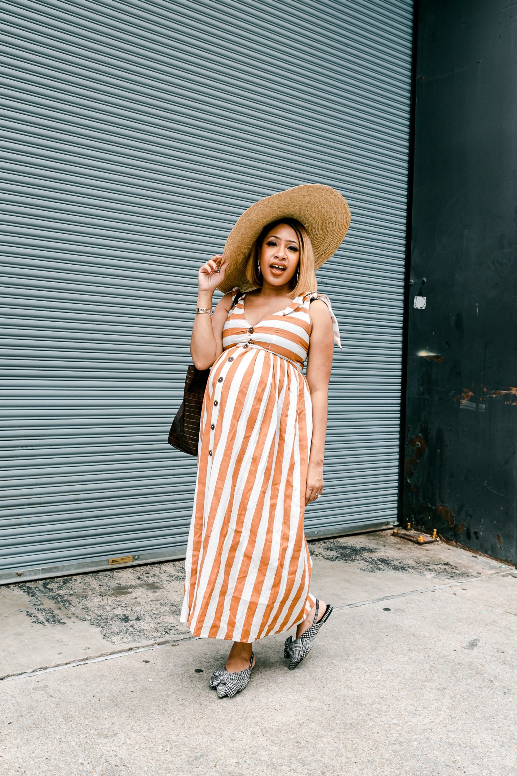 pregnant ladies in dresses 4 To Wear While – Mattie James Las Vegas Trip Mini Dress