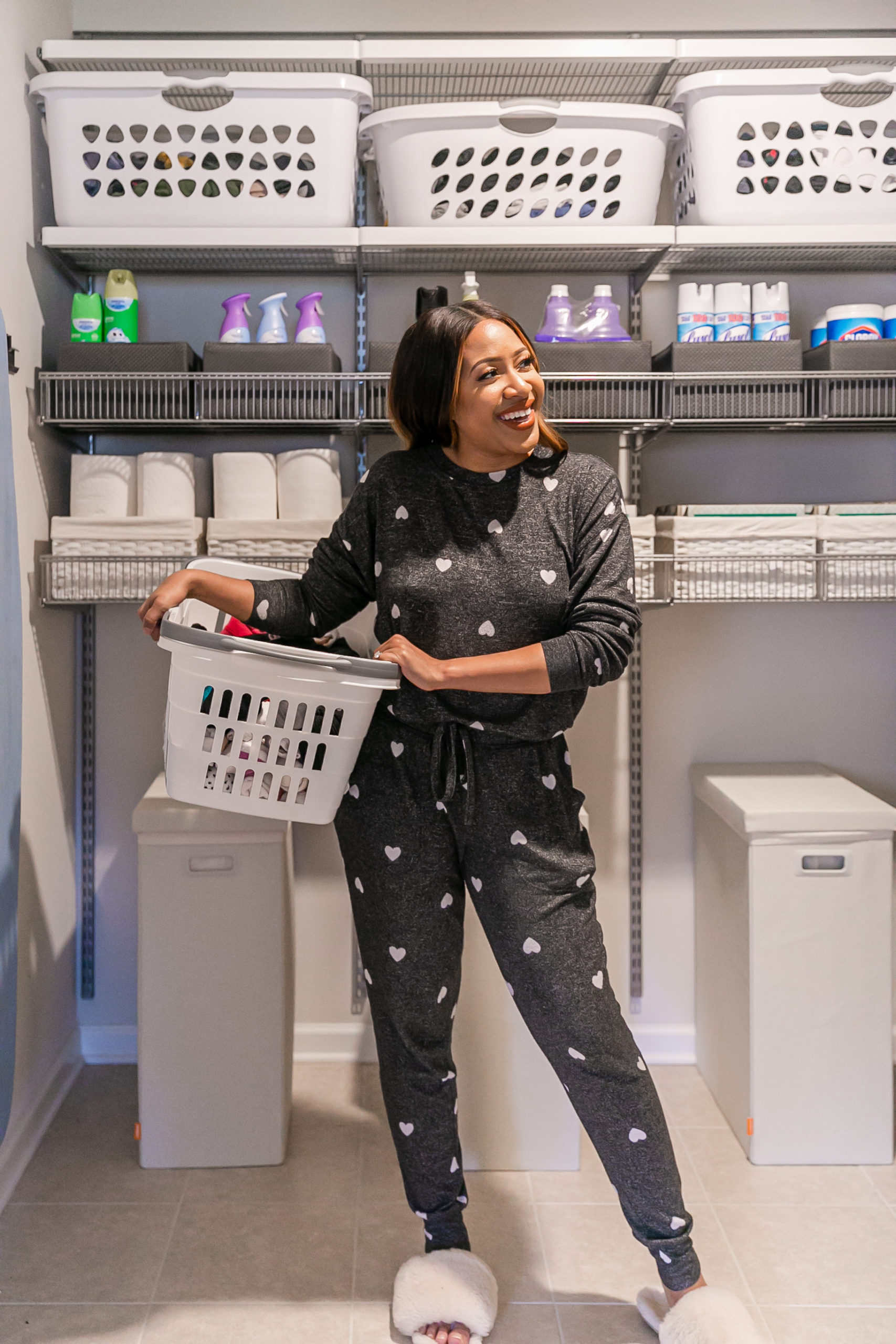 Organizing My Laundry Room with The Container Store – Mattie James